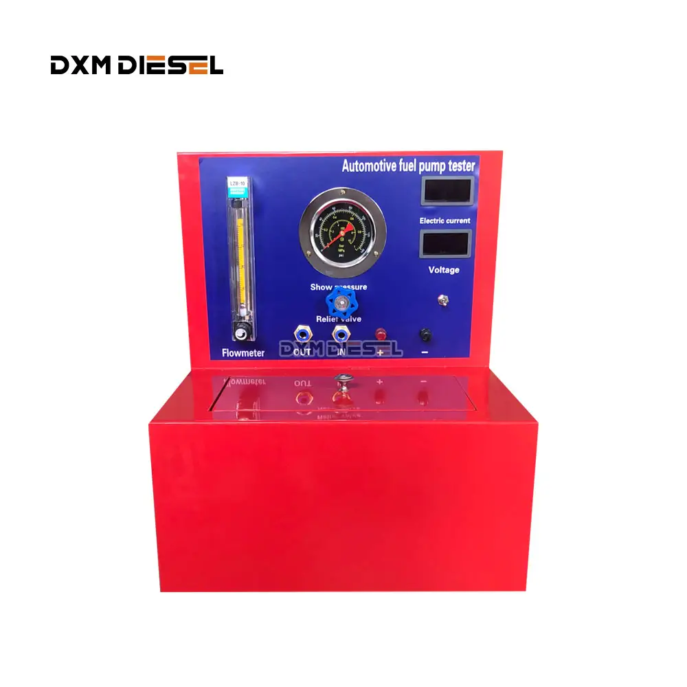 Banco de prueba de bomba de combustible de gasolina, probador eléctrico DXM-CR811 QCM300