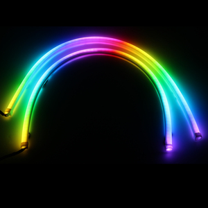 2021 el más nuevo cambio de color suave Flexible RGB Luz de señal de giro de circulación diurna tubo led tiras de persecución - Product Image 5
