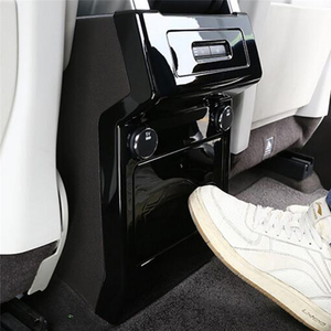 Nội thất Phụ Kiện cho land rover discovery <span class=keywords><strong>5</strong></span> HSE SE L462 hành khách Phía Sau lưu trữ hộp không khí lỗ thông hơi Trim Trang Trí Sticker khung - Product Image 4