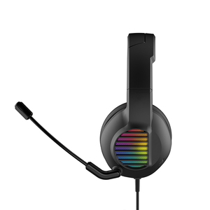 Casque de jeu filaire supra-auriculaire à succès avec haut-parleur dynamique, éclairage RGB, microphone à réduction de bruit active X50A, conception exclusive - Product Image 5