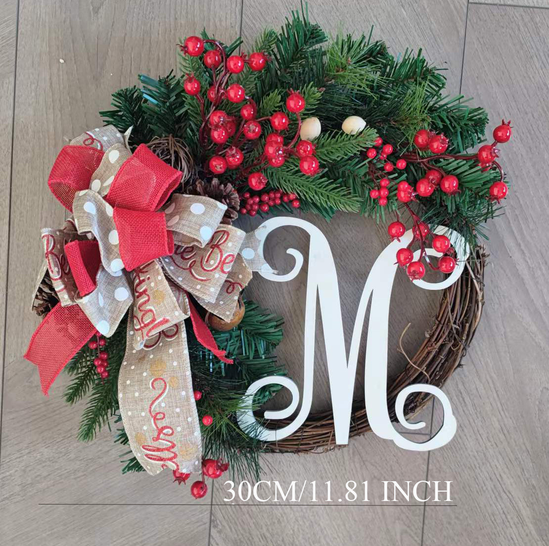 40cm american m wreath