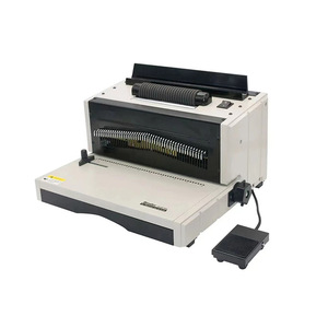 Mc8702 A3 Hướng dẫn sử dụng điện xoắn ốc Vòng chất kết dính dây & cuộn dây máy tính ràng buộc Máy Đục Lỗ - Product Image 5