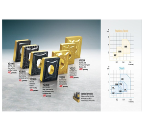 เม็ดมีดคาร์ไบด์คุณภาพสูงสำหรับงานกลึงเหล็กกล้าไร้สนิม ให้ความแม่นยำสูงและมีความเสถียร - Product Image 1