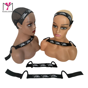 Most Comfortable Painless Polyester Satin Melt Band <b>Elastic</b> <b>Lace</b> Headband New Design Ear Puffs Protection Textile Promotion - Product Image 1