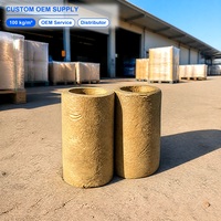 Isolation de tuyaux en laine de roche sur mesure 100kg/m³ – Section de laine minérale OEM – Fournisseur d'usine pour distributeurs et acheteurs d'isolation