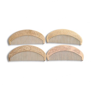 Peine de Metal Dorado de Estilo Chino, de Lujo, de Moda, para Uso Diario, Regalo o Souvenir, de Gran Venta - Product Image 1
