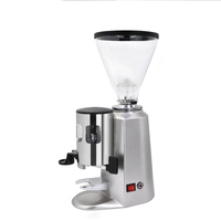 Molinillo de Café Profesional Automático Comercial de 350W, Molinillo Eléctrico de Muelas Planas para Espresso, 1500ml, Acero Inoxidable, para Cafetería