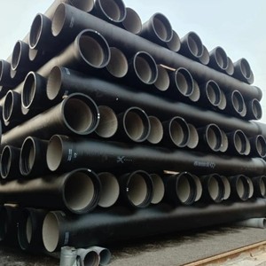 Preço Baixo Estoque Pronto Tubo de Ferro Dúctil Revestido de Betume DN400 DN600 DN1000 C25 C30 C40 K8 <span class=keywords><strong>K9</strong></span> K10 para Transmissão de Água - Product Image 6