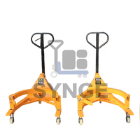 SYNGE Nouveau chariot à palettes hydraulique pour fûts d'huile, capacité de charge de 365 kg, pour utilisation dans les restaurants et les commerces de détail