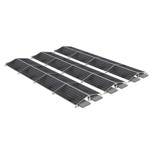 Solar Mounting Bracket East West <strong>Flat</strong> Roof Ballast <strong>Flat</strong> Roof Mounting Mount <strong>System</strong> - Product Image 5