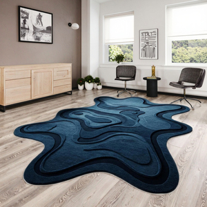 Tapis tufté à la main Tapis personnalisés en laine et coton tissés à la main Tapis modernes <span class=keywords><strong>pour</strong></span> hôtel, <span class=keywords><strong>bureau</strong></span>, maison, salon Taille personnalisée - Product Image 1