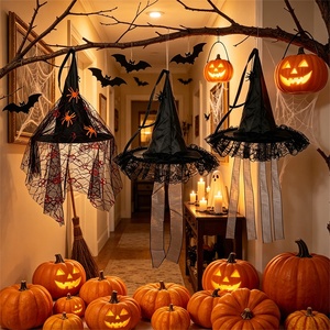 Sombreros <span class=keywords><strong>de</strong></span> <span class=keywords><strong>Bruja</strong></span> <span class=keywords><strong>de</strong></span> Halloween con Velo <span class=keywords><strong>de</strong></span> Telaraña, <span class=keywords><strong>Gorro</strong></span> <span class=keywords><strong>de</strong></span> <span class=keywords><strong>Bruja</strong></span>, Accesorio <span class=keywords><strong>de</strong></span> Disfraz para Mujer, Decoración para Fiesta <span class=keywords><strong>de</strong></span> Cosplay <span class=keywords><strong>de</strong></span> Halloween, Baile <span class=keywords><strong>de</strong></span> Máscaras, Regalo - Product Image 6