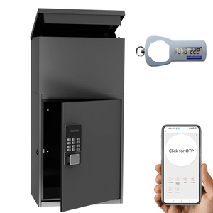Nuevo Buzón Inteligente de Metal Desmontable para Montaje en Pared Exterior, Anti-Robo, para Paquetes y Entregas Residenciales - Product Image 1