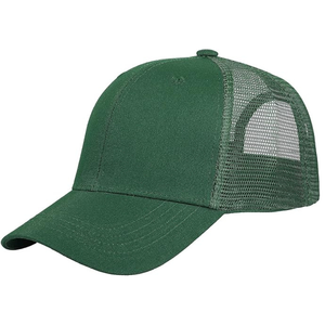 Nuevo sombrero de conductor de camión Gorra de béisbol ajustable de 6 paneles con diseño liso estructurado - Product Image 3