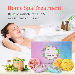 Tablettes de bain bio Natth pour spa à domicile, relaxation et soulagement du stress, bombes de douche, soins personnels pour femmes, diffuseurs d'aromathérapie - Product Image 6
