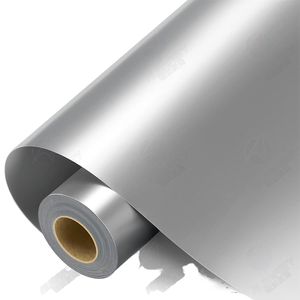 High Glossy Waterproof Silver Heat Transfer <b>PET</b> Film Permanent Vinyl Roll Cutting Machine for <b>Clothing</b> High Quality - Product Image 1