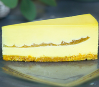Coupeur d'aliments à ultrasons semi-automatique pour couper les gâteaux ronds cuits au four Sandwiches Fromage Snacks surgelés