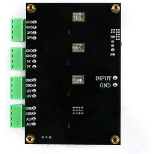 LM2596 DC-DC บั๊กคอนเวอร์เตอร์โมดูลจ่ายไฟ, ช่องสัญญาณหลายช่องสัญญาณแบบสเต็ปดาวน์ 3.3V/5V/12V/ADJ ปรับแรงดันไฟฟ้าได้ - Product Image 3