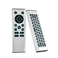 Control Remoto Inalámbrico MX3 Actualizado, Air Mouse X9 con Código de Aprendizaje, Control por Voz, Retroiluminación LED, 2.4G, Universal para Android TV Box, PC, Proyector