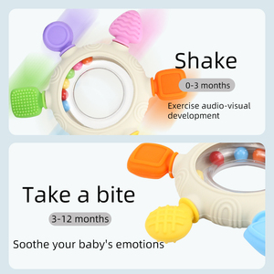 Baby Montessori <b>Sensory</b> <b>Toys</b> RattleTeethers <b>for</b> Toddler Playing <b>Newborn</b> Infant Learning Developmental <b>Toys</b> Gifts - Product Image 2