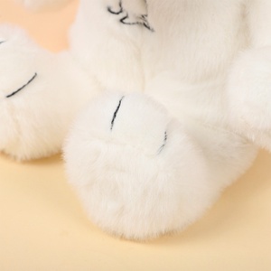 Peluche Creativo de Perro Pequeño Blanco con Respiración Mecánica, Juguete de Peluche Adorable <span class=keywords><strong>y</strong></span> Reconfortante <span class=keywords><strong>para</strong></span> <span class=keywords><strong>Dormir</strong></span>, Regalo <span class=keywords><strong>para</strong></span> Festivales - Product Image 4