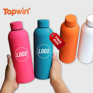 Custom logo 500ml Thermal Sports Gym Drinking Flask Stainless Steel Water <b>Bottle</b> <b>Thermos</b> Wholesale - Product Image 1