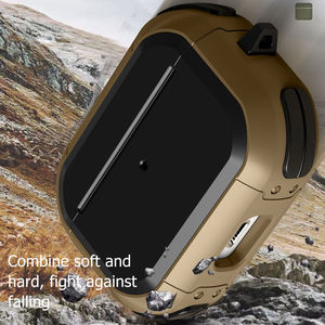 <span class=keywords><strong>Funda</strong></span> lujosa de silicona para <span class=keywords><strong>AirPods</strong></span> Pro, <span class=keywords><strong>funda</strong></span> armadura a prueba de golpes para <span class=keywords><strong>AirPods</strong></span> Pro 2 1 - Product Image 5