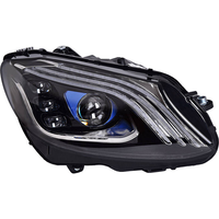Phares LED modifiés pour Mercedes-Benz Classe C W205 2015-2021 0 Phare LED DRL Clignotant Feux de route 12V