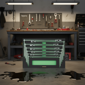 Fasano 10 Pc <b>Socket</b> Wrench Set 6 Point Metric Chrome Vanadium Steel Auto Repair Tools - Product Image 2