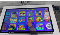 Table de Jeu Tactile Interactive Intelligente Android Multimédia 32 à 55 Pouces pour Enfants, Éducation, Divertissement, et Bandes LED pour la Maison