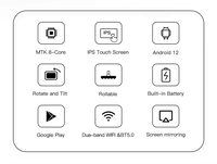 Moniteur intelligent à écran tactile Android 12 Portable LCD Incell IPS HDR pour les réunions Ordinateur portable Utiliser HDR Incell Screen pour la salle de réunion