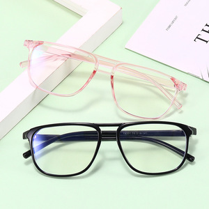 Anti Blue <b>Light</b> Glasses Rectangle PC Frame Plano Lenses For Women 19201 - Product Image 1