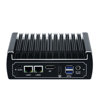 Mini PC Económico Thin Client con 2 Puertos Ethernet, N13-L2 Nano ITX, Linux, Sin Ventilador, I5 7200U con Ranura SIM
