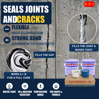 Scellant polysulfure bicomposant haute performance pour la réparation des joints de dilatation, scellant imperméable
