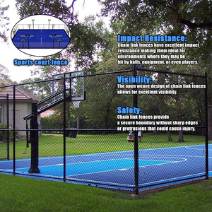 Nhà máy nóng bán mạ kẽm mạ kẽm CHAINLINK hàng rào/interlink hàng rào/nhà vườn dây hàng rào - Product Image 3