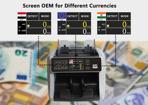Équipement bancaire portable Arrêt de démarrage automatique et effacement du compteur de factures avec compteur d'argent UV MG IR avec auto-examen par lots - Product Image 6