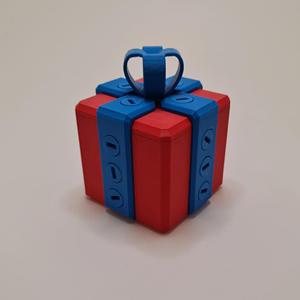 Boîte cadeau surprise d'anniversaire amusante, imprimée en 3 couleurs, en plastique détachable, durable, non toxique et biodégradable, pour les préférés - Product Image 5