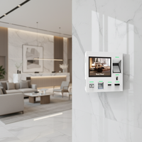 Kiosque de commande automatique à écran tactile Android mural personnalisé Estar pour restaurant avec logiciel et lecteur NFC