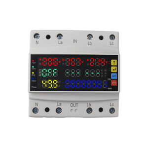 Multifunctional Three Phase Adjustable Self-recovery Overvoltage and Undervoltage Protector Meter with Wifi - Product Image 1