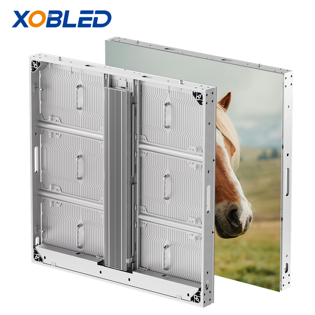 Outdoor Mobile Fixed LED Display Screen P4.44 Electronic Curved Pantallas Led Full Color Displays Interior Led Video Wall