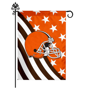 Bandera de Jardín Personalizada de los Pittsburgh <span class=keywords><strong>Steelers</strong></span> con Diseño de la Bandera Americana, Impresa por Ambos Lados en Poliéster - Product Image 5