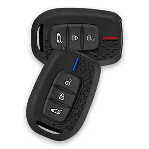Coque de clé de voiture en silicone à 3 boutons pour <span class=keywords><strong>Renault</strong></span> Kwid Traffic Symbol Dacia Sandero Logan Duster 2016 <span class=keywords><strong>2017</strong></span> 2018 - Product Image 5