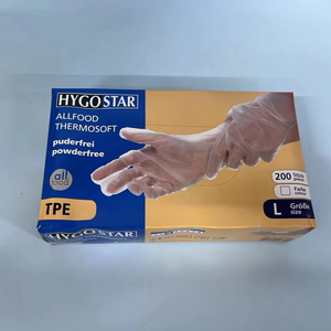 Mitaines en plastique PE <span class=keywords><strong>transparent</strong></span> de qualité alimentaire <span class=keywords><strong>Gant</strong></span> à main <span class=keywords><strong>jetable</strong></span> en polyéthylène Ldpe poly pour le service alimentaire - Product Image 4