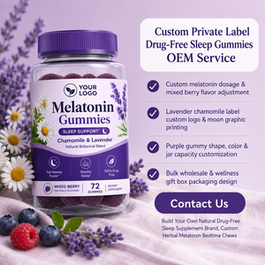 Gomitas de Melatonina para Dormir, Veganas, Certificadas HALAL, con Pectina, 72 Unidades, Naturales, Botánicas, para un Sueño Reparador, Suministro Directo de Fábrica - Product Image 3