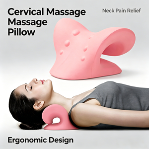 Oreiller de traction cervicale EVA pour soulager la douleur |   Correcteur de posture manuel pour le <span class=keywords><strong>cou</strong></span> et les épaules - Product Image 1