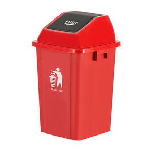 Conteneur à déchets en plastique <span class=keywords><strong>de</strong></span> <span class=keywords><strong>20L</strong></span>, 30L, 50L, 80L avec pédale pour cuisine, bureau, restaurant - Vente en gros - Product Image 4