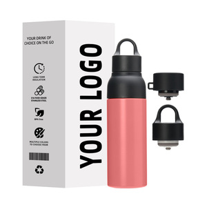 Nouvelle bouteille d'eau isotherme en acier inoxydable 304, démarrage à un bouton pour la voiture, les activités de plein air et les sports - Product Image 4