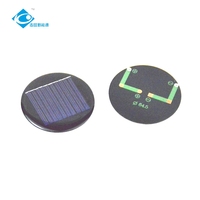 Panneaux solaires Risen Energy 0,25W Mini panneau solaire extérieur Chargeur 5V Panneau solaire résistant aux intempéries en époxy ZW-Dia64.5-5V