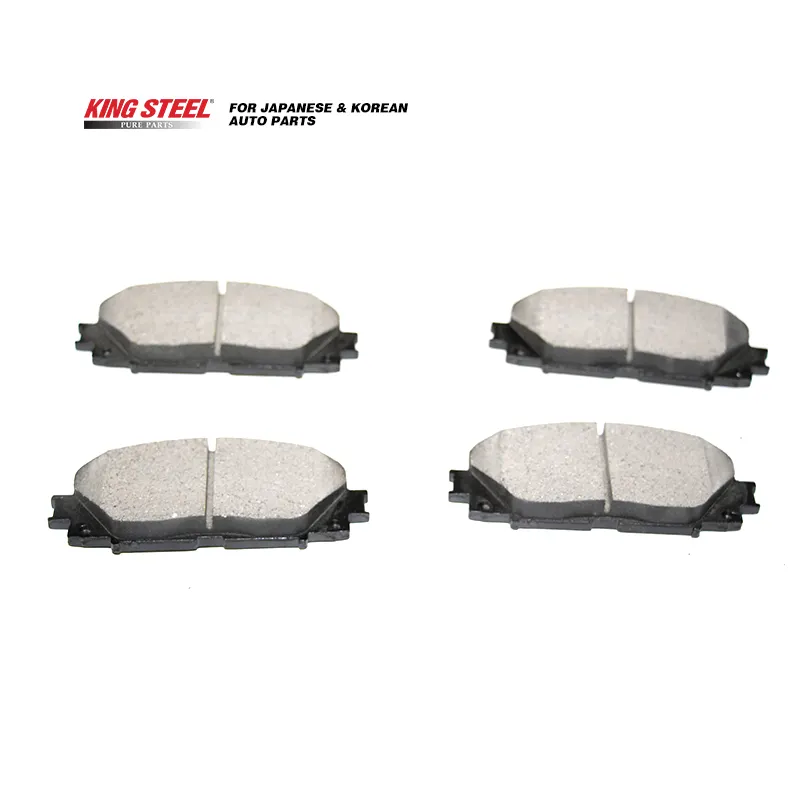 KINGSTEEL Genuine Quality OEM 04465-47070 04465-52260 Front Ceramic Auto Brake Pads For TOYOTA YARIS PRIU Japanese car parts