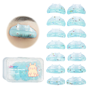 Libeauty Premium - Varillas Coreanas para Lifting de Pestañas, 7 Tamaños, Protectores de Silicona Reutilizables, Almohadillas para Lifting de Pestañas con Brillo, Curva C, Forma de Gato - Product Image 1